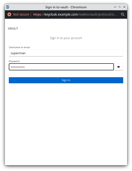 vault OIDC Login #2